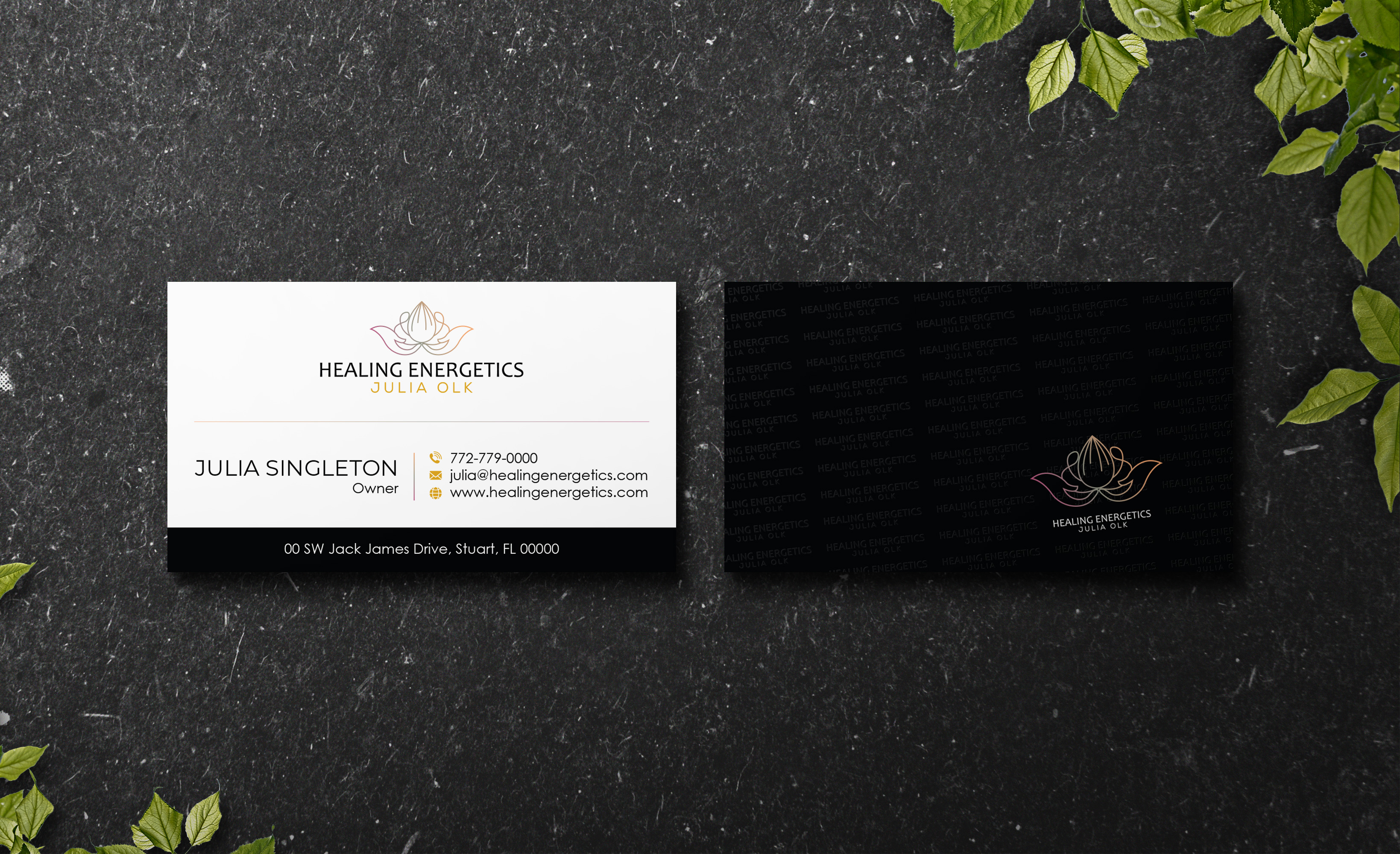 Business Card Design by Verified artistry (Design garden) for this project | Design #28818952