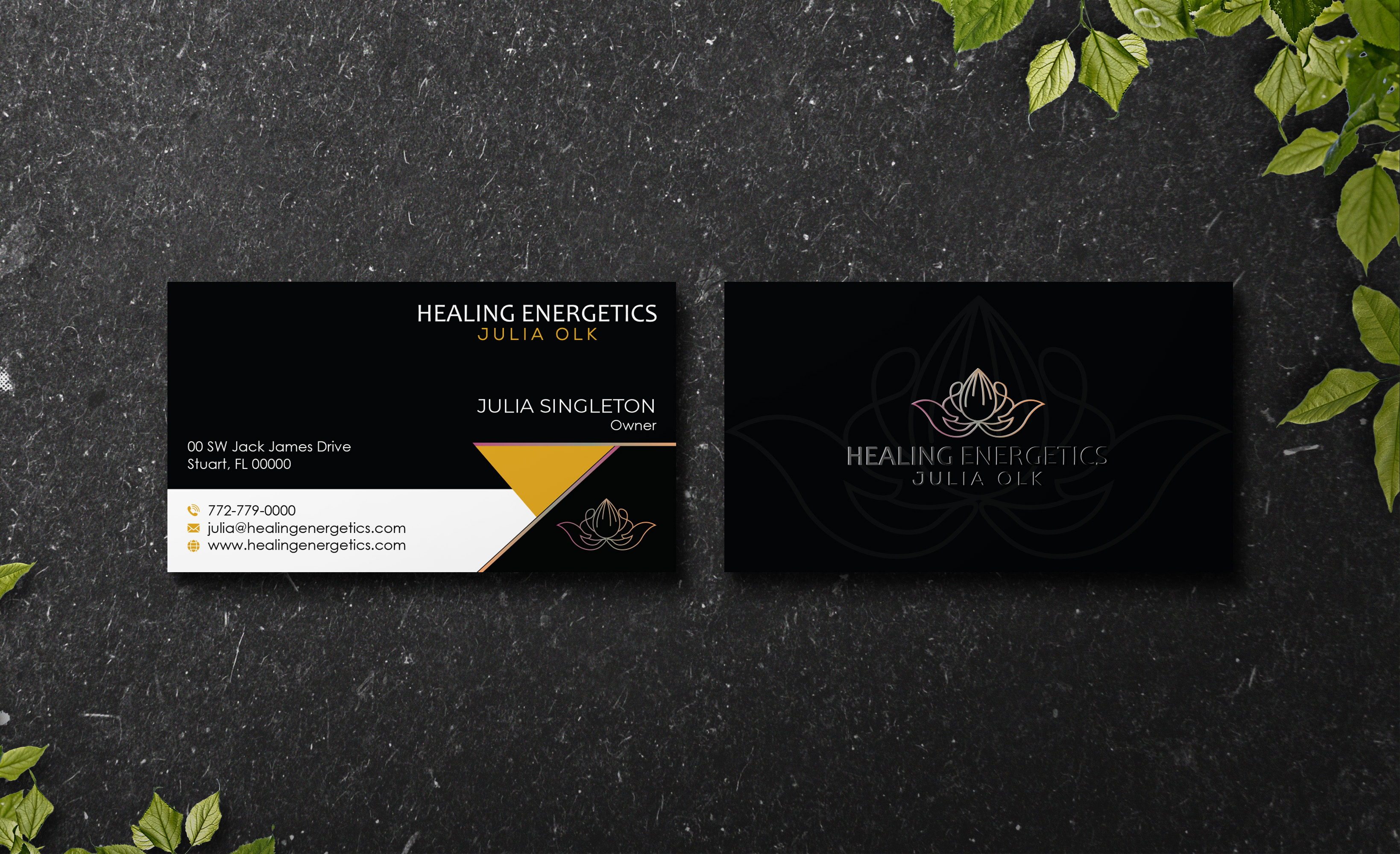 Business Card Design by Verified artistry (Design garden) for this project | Design #28818955