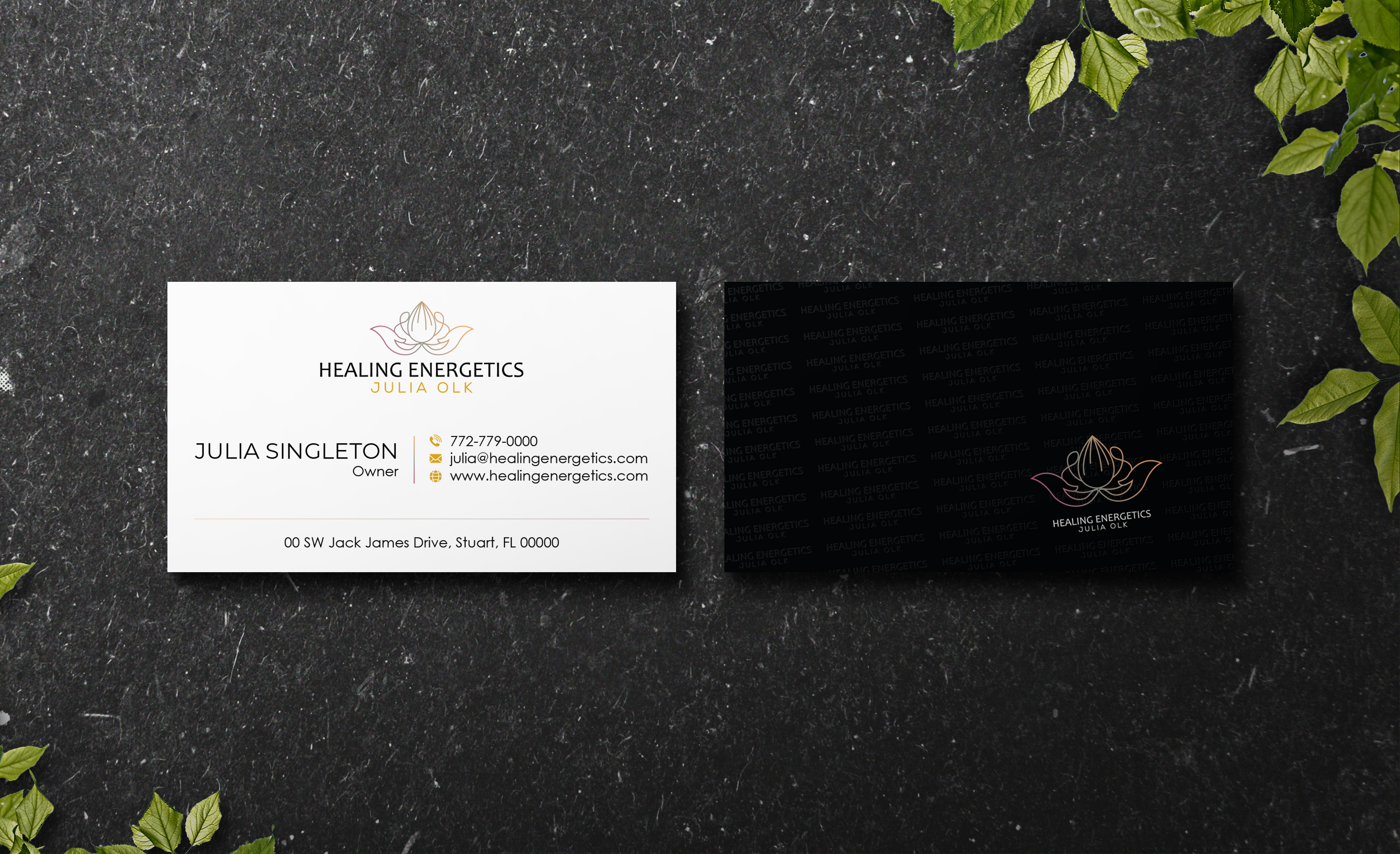 Business Card Design by Verified artistry (Design garden) for this project | Design #28818960