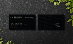 Business Card Design by Verified artistry (Design garden) for this project | Design: #28818962