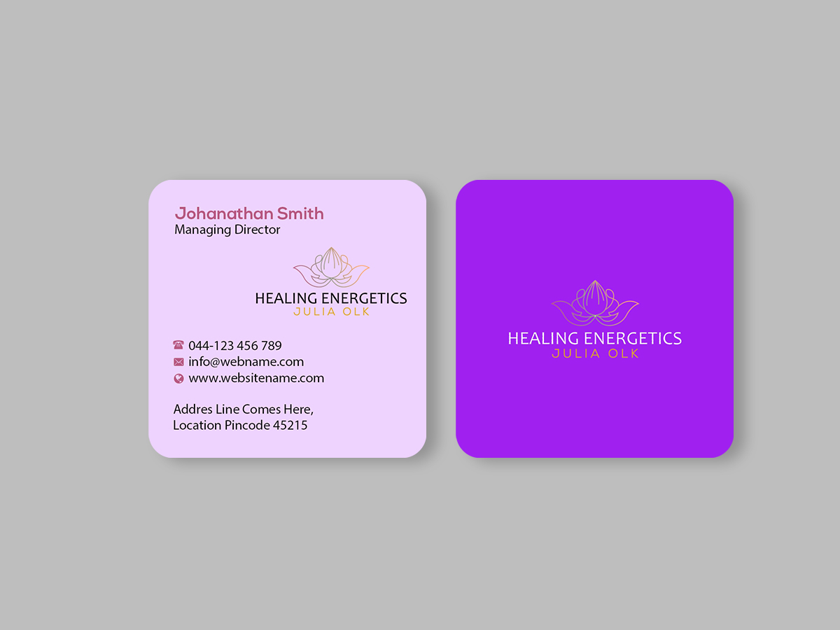 Business Card Design by Creations Box 2015 for this project | Design #28828774