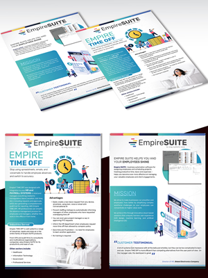 Flyer Design by creativemood438 for WSG Systems Corp. | Design: #28814166