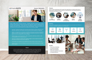 Flyer Design by pb for WSG Systems Corp. | Design: #28819925