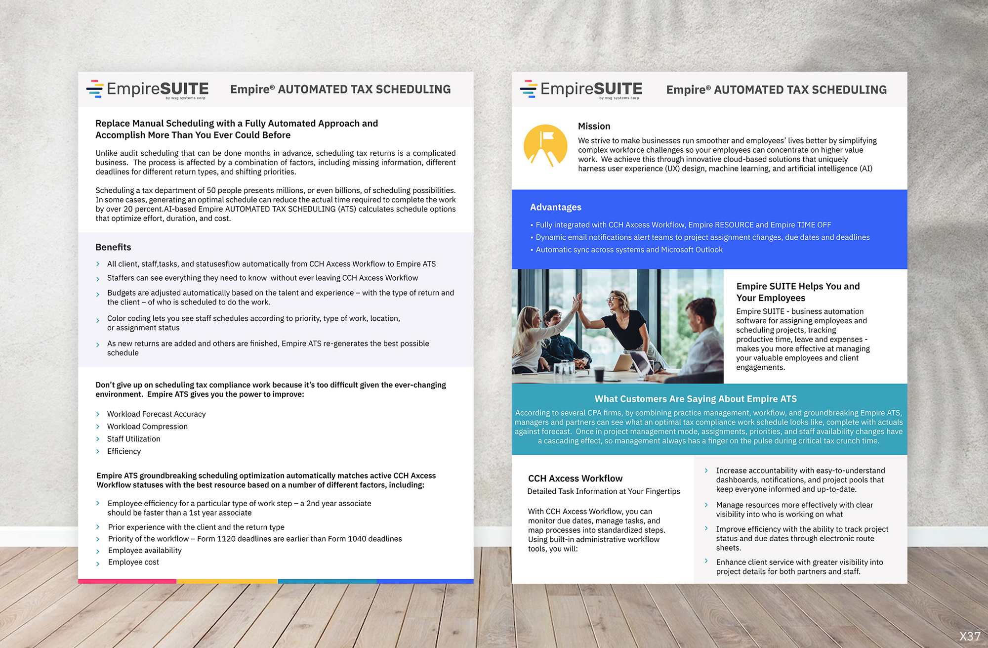 Flyer Design by pb for WSG Systems Corp. | Design #28819926