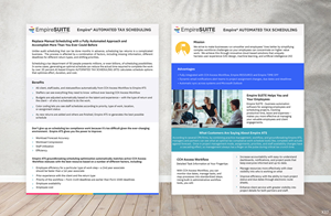 Flyer Design by pb for WSG Systems Corp. | Design: #28819926