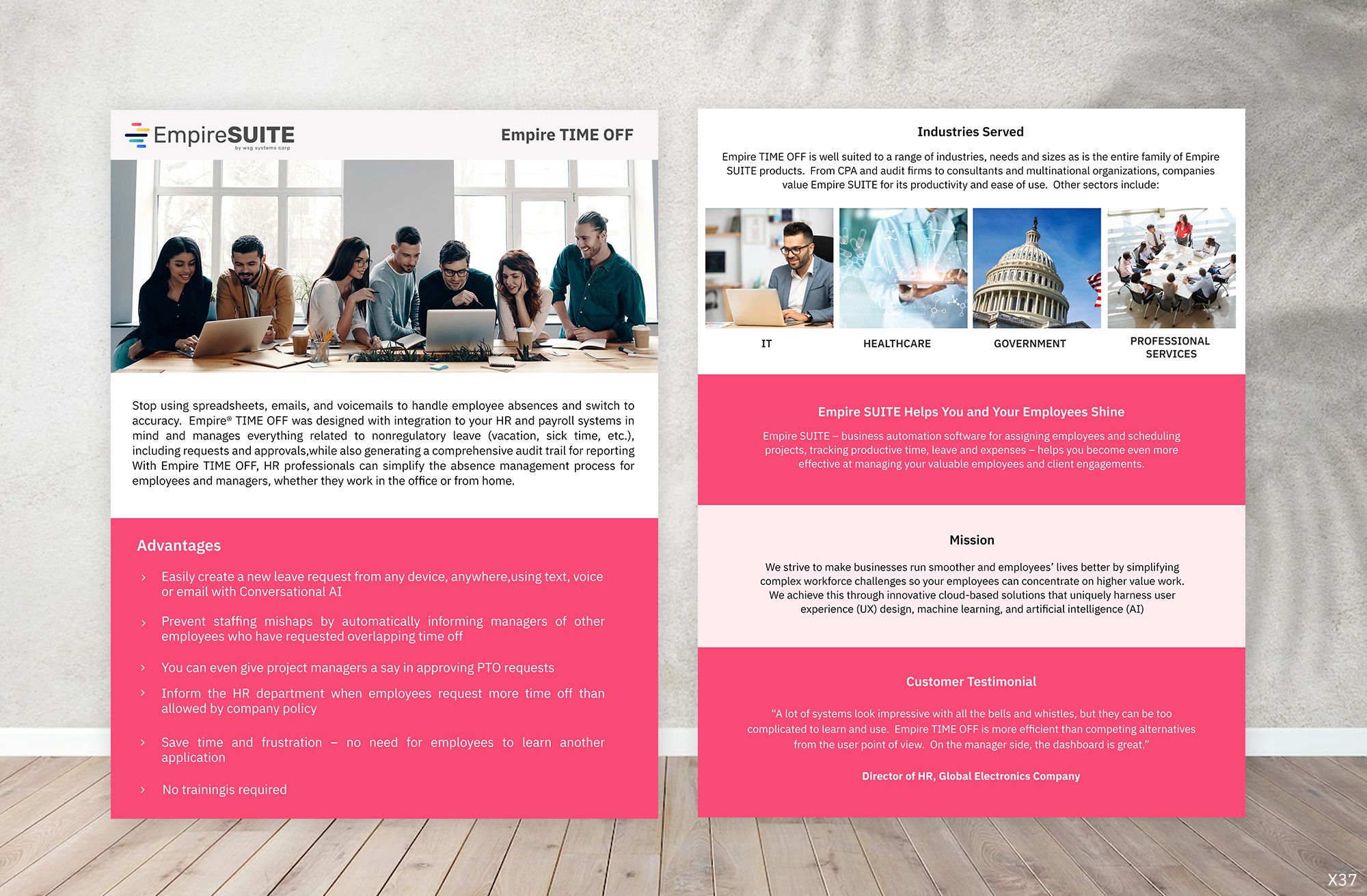 Flyer Design by pb for WSG Systems Corp. | Design #28819928
