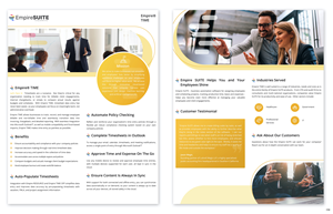Flyer Design by pb for WSG Systems Corp. | Design: #28819934