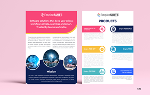 Flyer Design by pb for WSG Systems Corp. | Design: #28829354