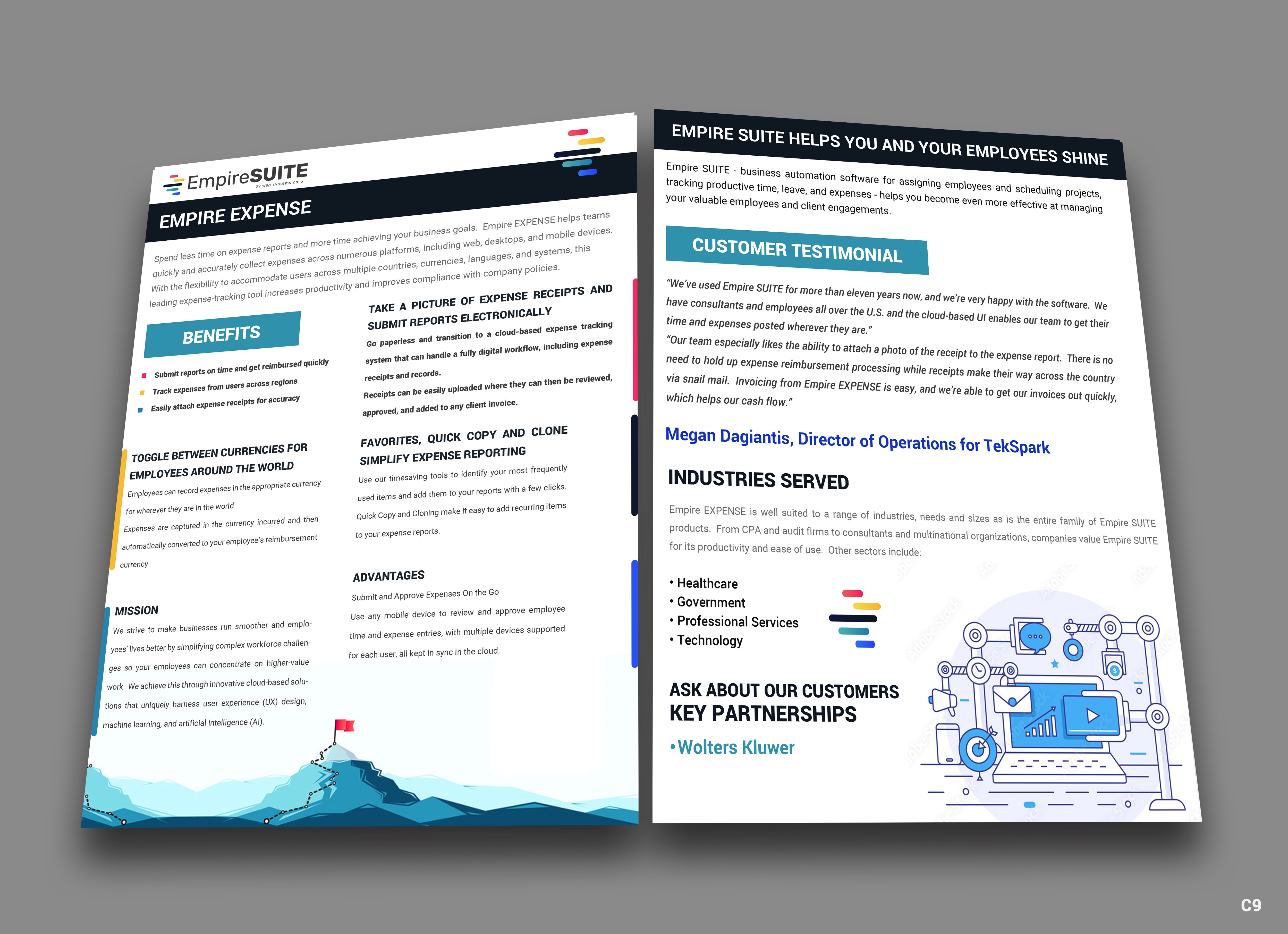Flyer Design by pb for WSG Systems Corp. | Design #28829358