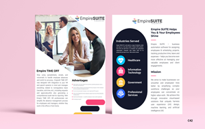 Flyer Design by pb for WSG Systems Corp. | Design: #28829363