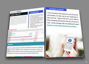 Flyer Design by pb for WSG Systems Corp. | Design: #28829370