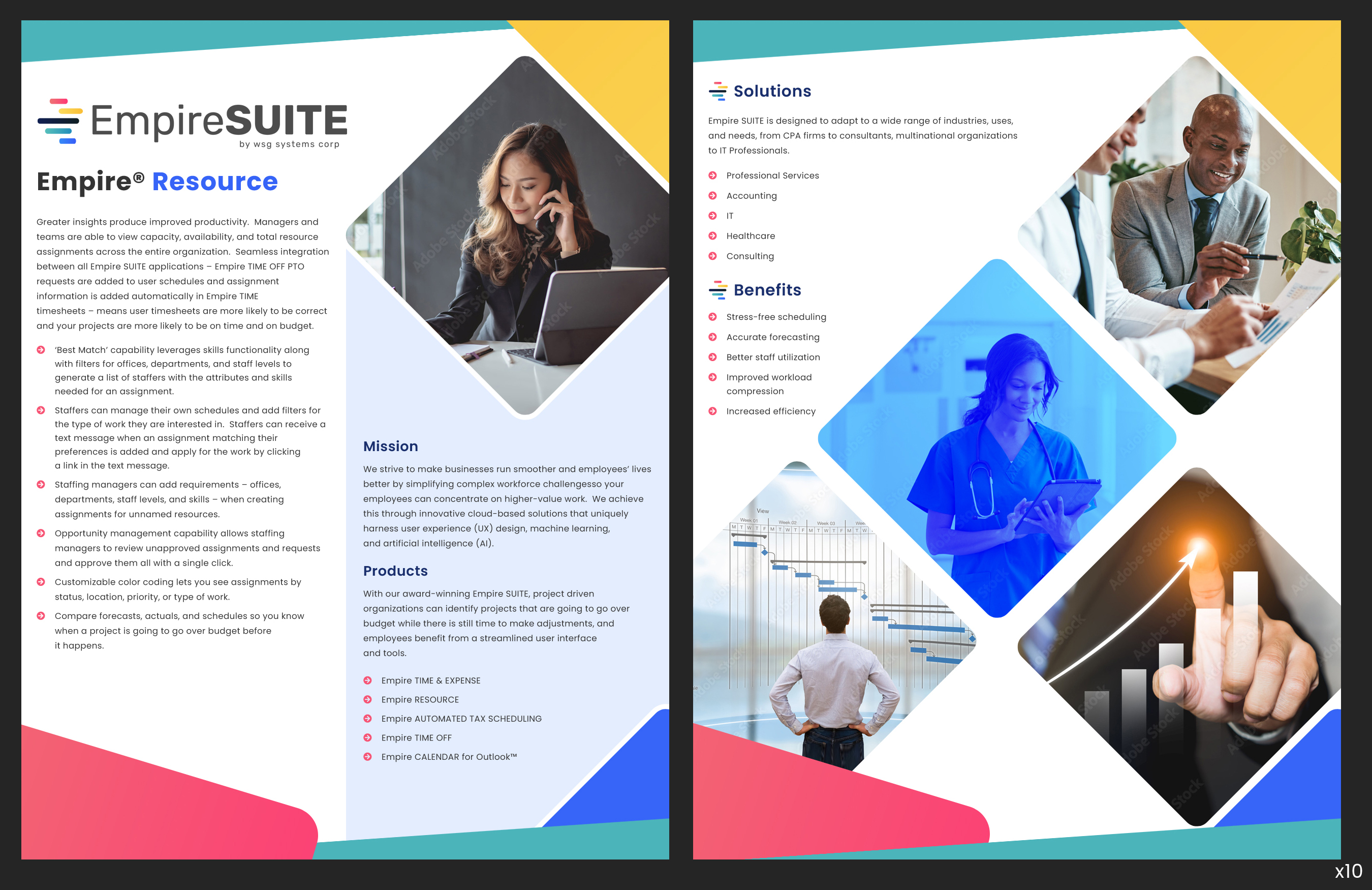 Flyer Design by pb for WSG Systems Corp. | Design #28839675