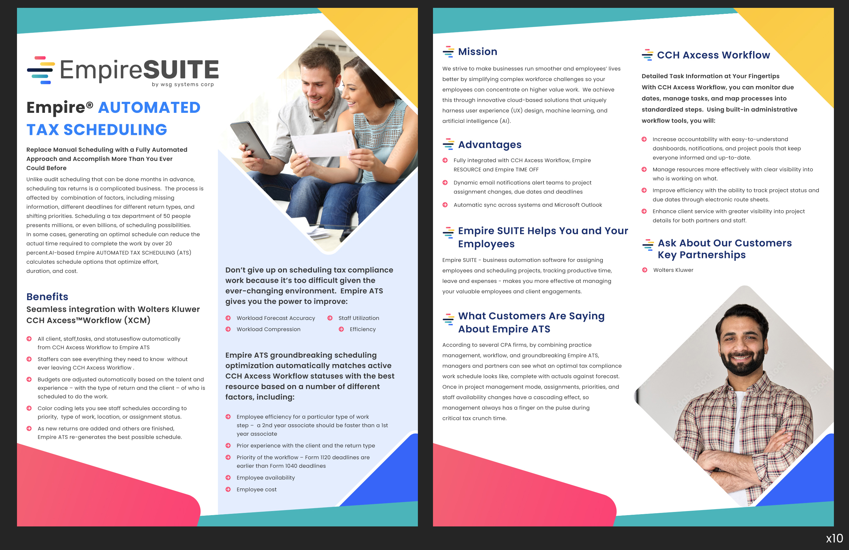 Flyer Design by pb for WSG Systems Corp. | Design #28839676