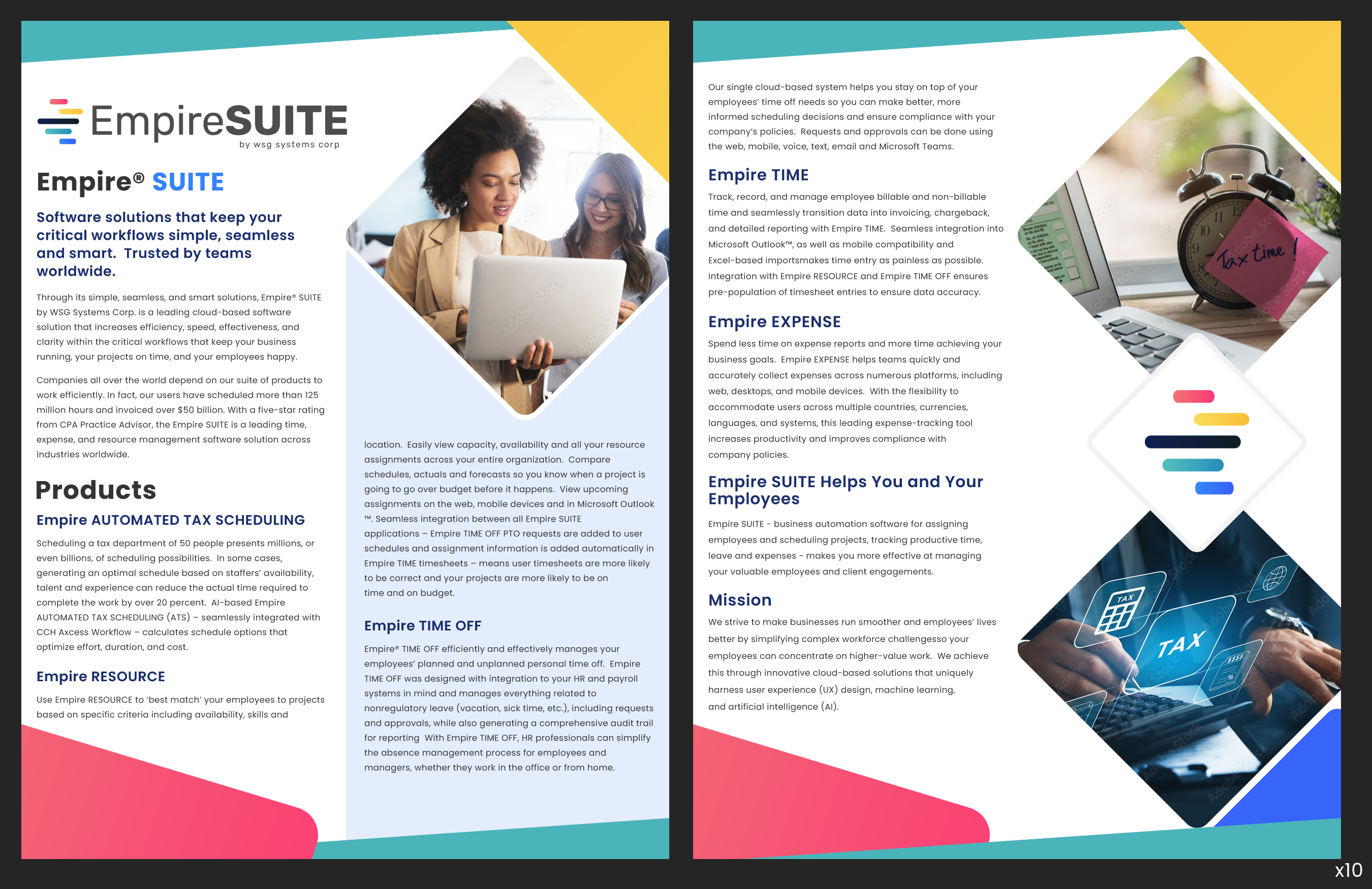 Flyer Design by pb for WSG Systems Corp. | Design #28839679