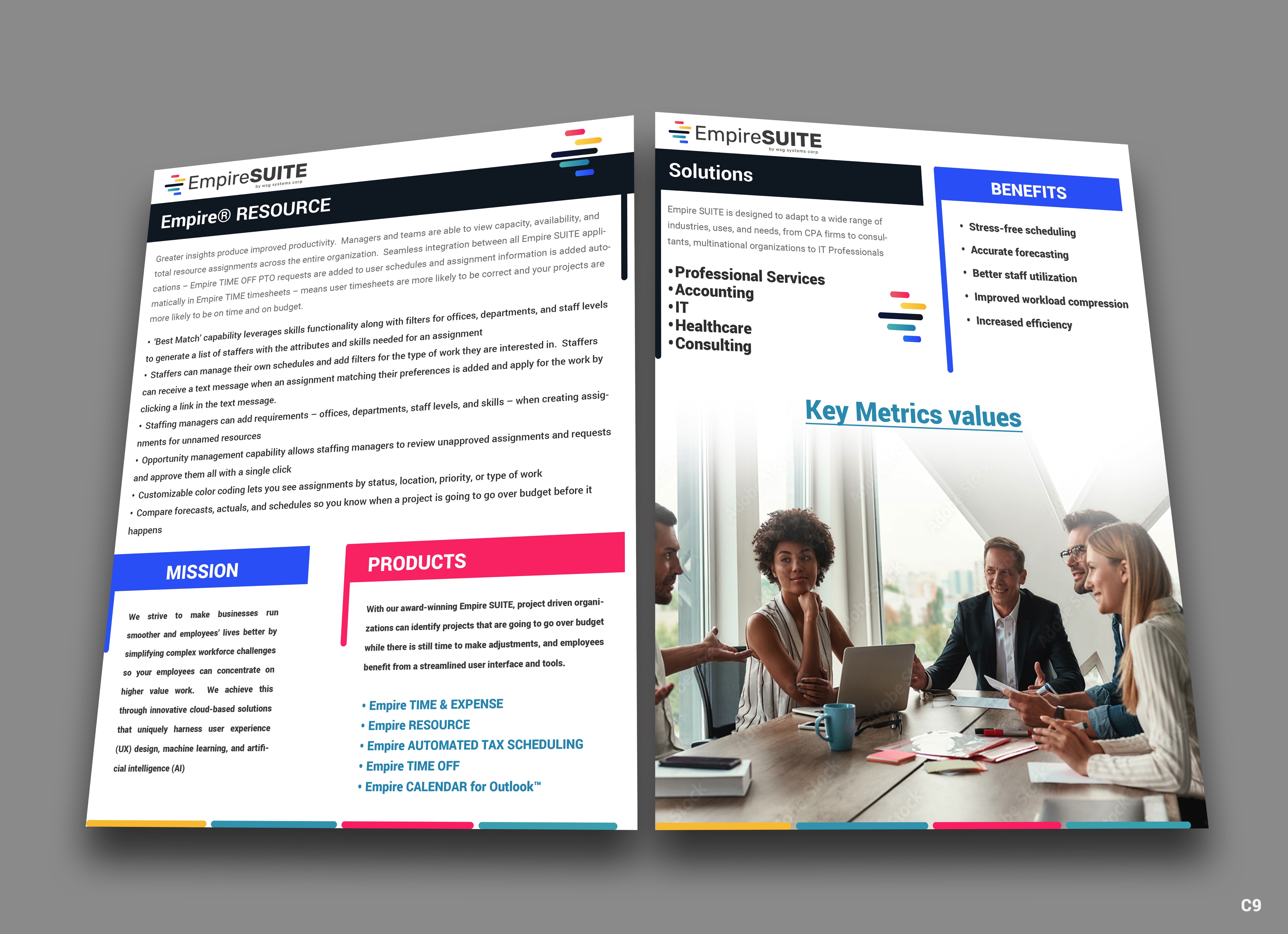 Flyer Design by pb for WSG Systems Corp. | Design #28848177