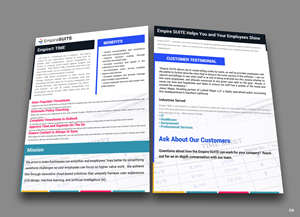 Flyer Design by pb for WSG Systems Corp. | Design: #28848179