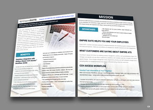 Flyer Design by pb for WSG Systems Corp. | Design: #28848188