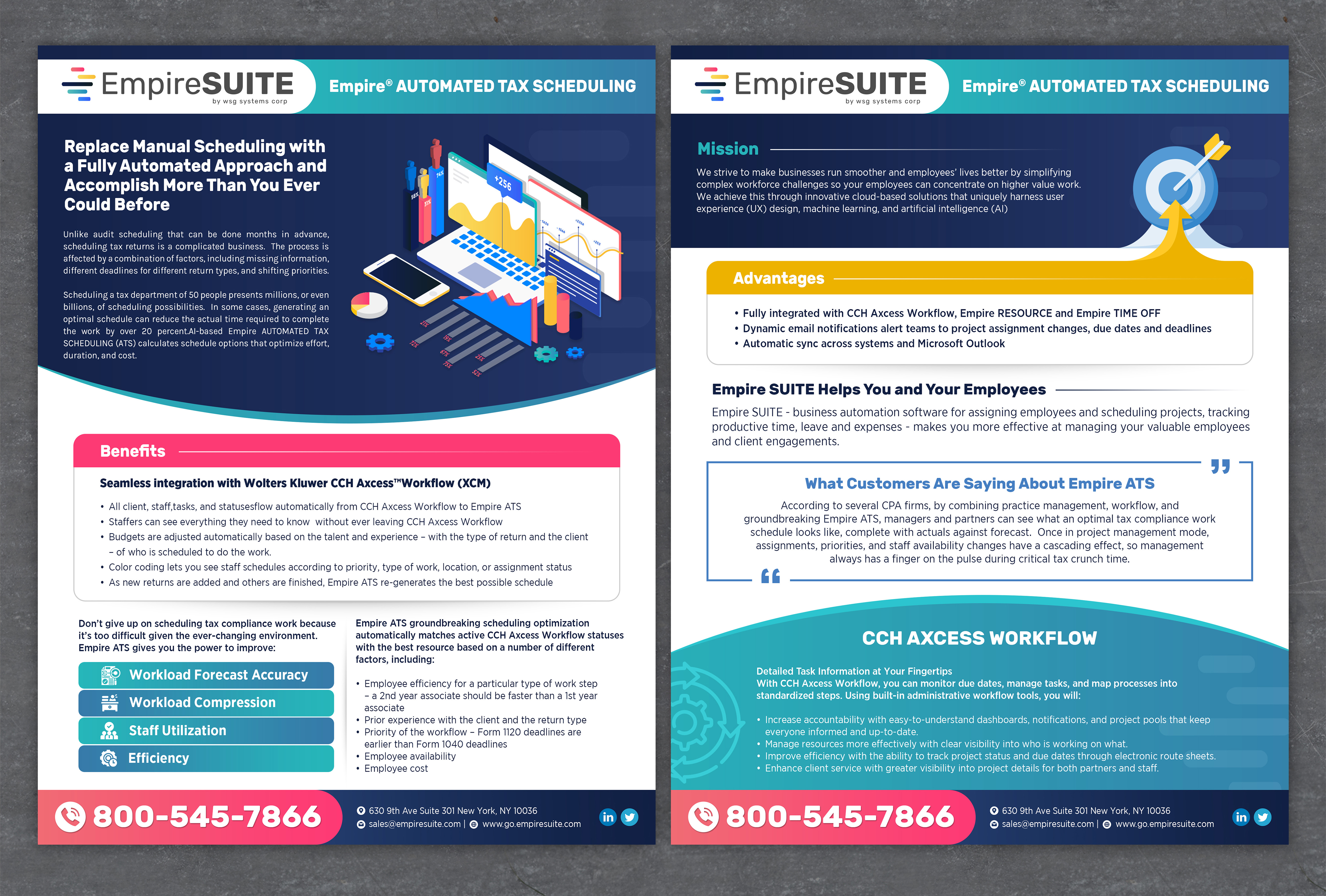 Flyer Design by SAI DESIGNS for WSG Systems Corp. | Design #28818092