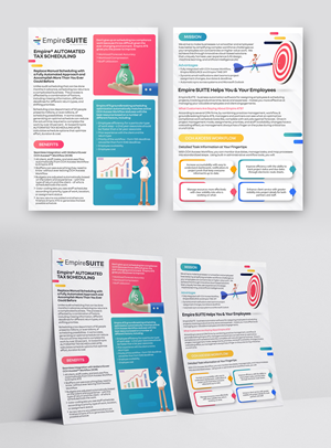 Flyer Design by Graphic Guy for WSG Systems Corp. | Design: #28819545