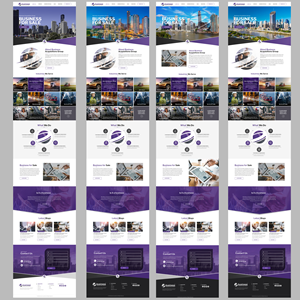 Web Design par Blue Sparrow pour Business Acquisitions Group | Design : #28905275