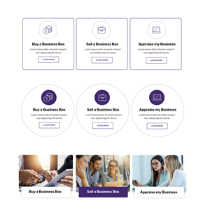 Web Design par Blue Sparrow pour Business Acquisitions Group | Design : #28985400