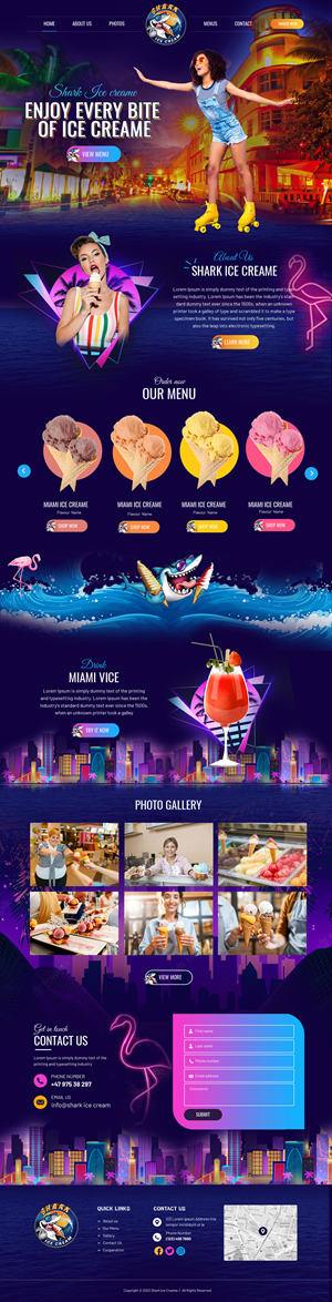 Web Design by Blue Sparrow for this project | Design: #28853854