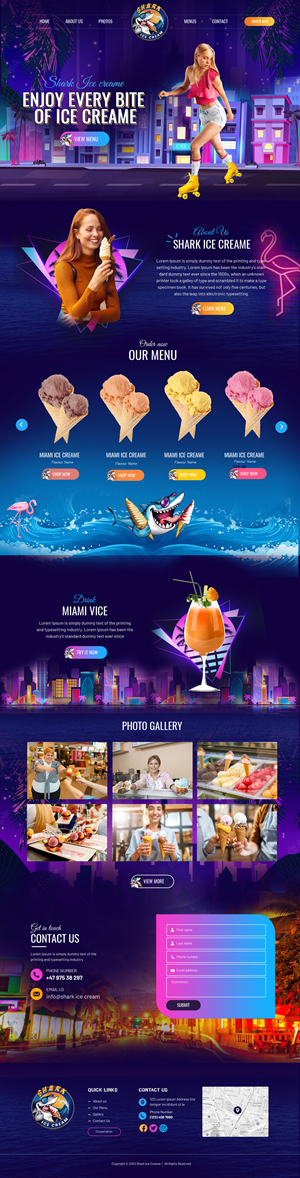 Web Design by Blue Sparrow for this project | Design: #28853855