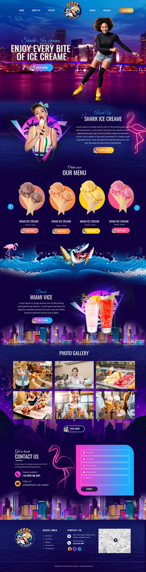 Web Design by Blue Sparrow for this project | Design: #28864395