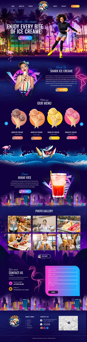 Web Design by Blue Sparrow for this project | Design: #28864399