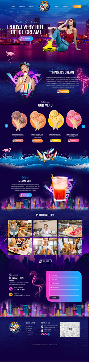 Web Design by Blue Sparrow for this project | Design: #28864448