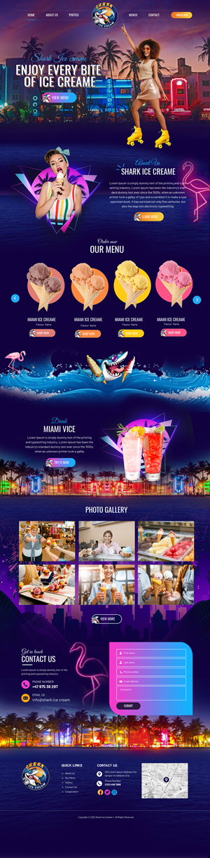 Web Design by Blue Sparrow for this project | Design: #28865073