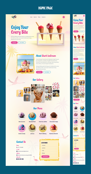 Web Design by Jazzi Walker for this project | Design #28833934