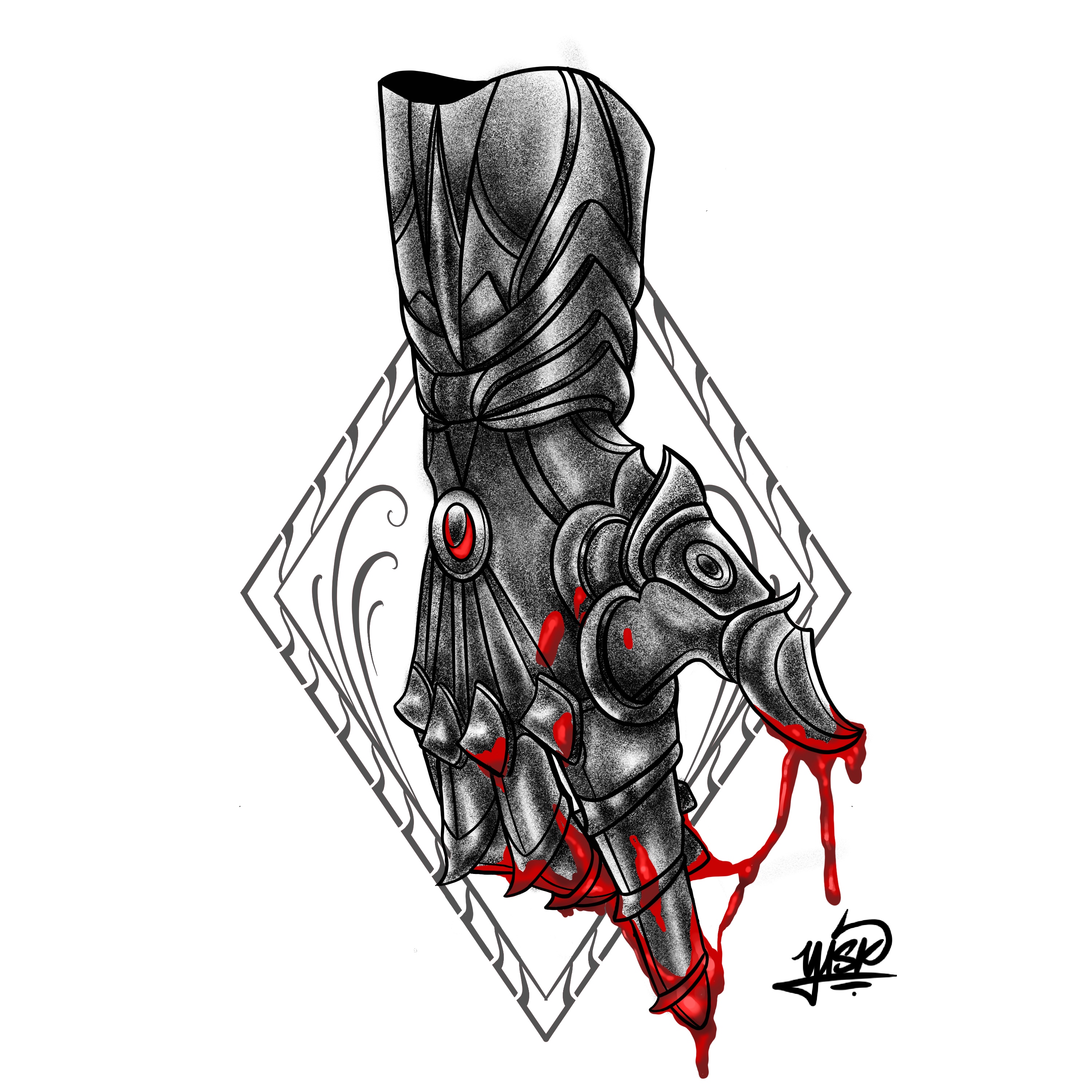 Tattoo Design by El Yisk 2 for this project | Design #28817046