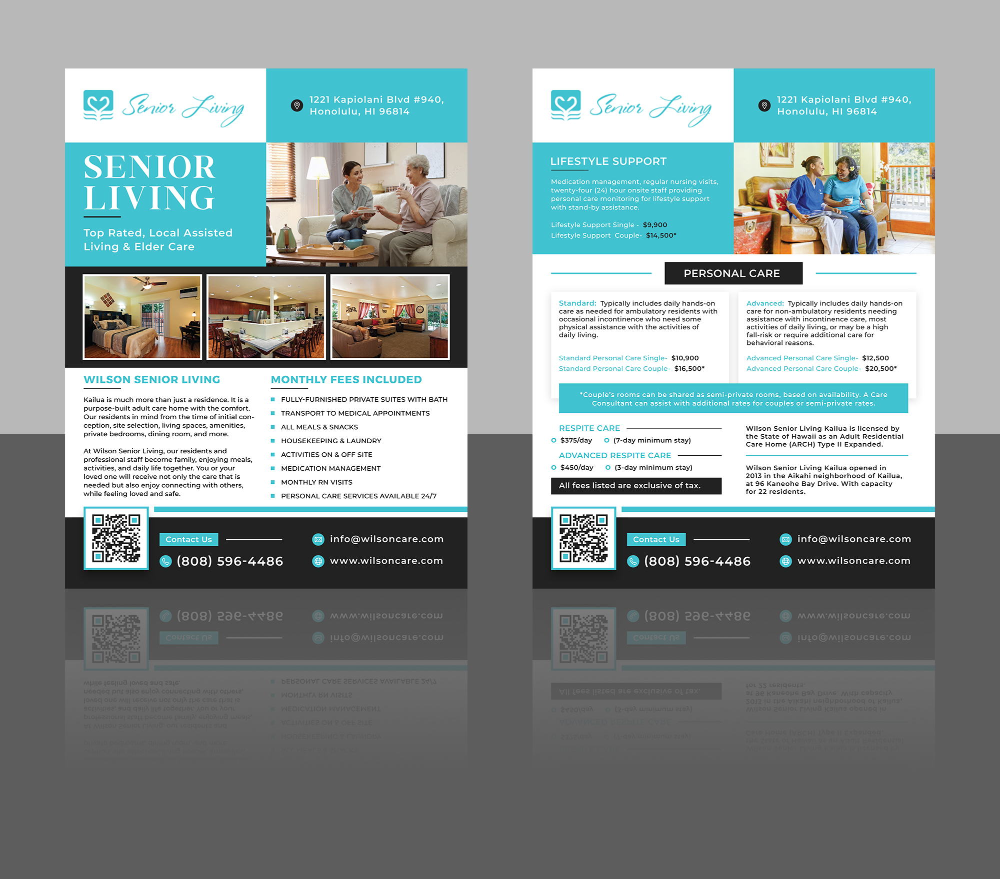 Flyer Design by KreativeMadz for Wilson Care Group | Design #28826162