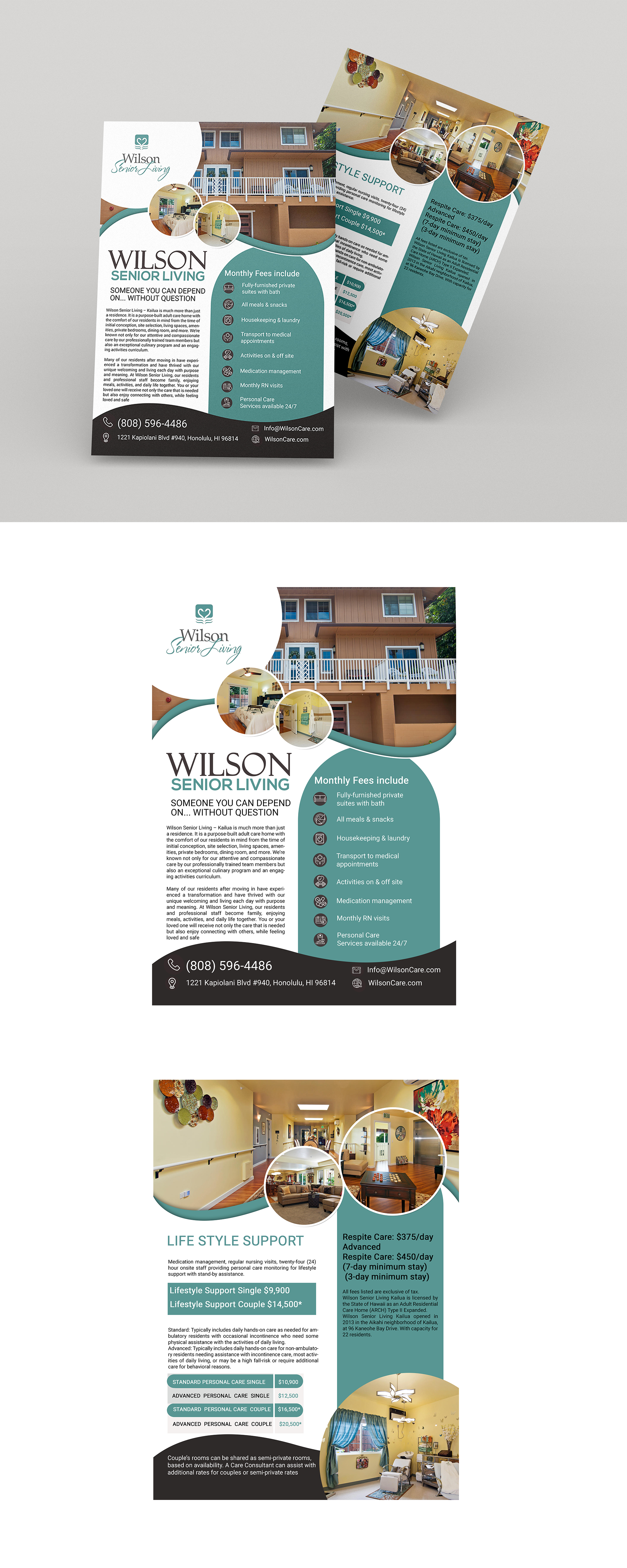 Design de Flyer par Design Motion pour Wilson Care Group | Design #28814360