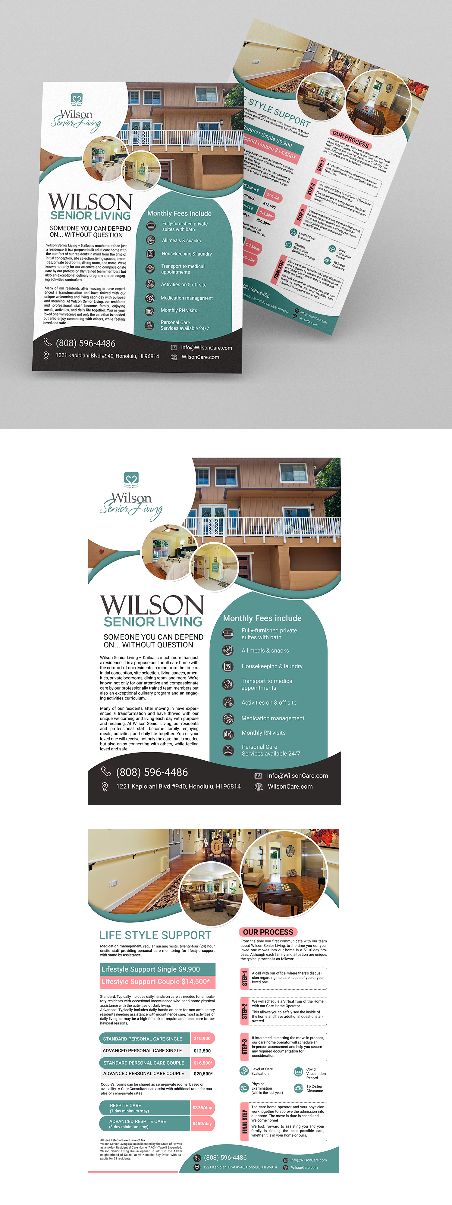 Flyer Design by Design Motion for Wilson Care Group | Design #28837620