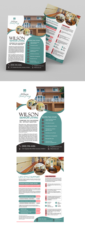 Flyer Design by Design Motion for Wilson Care Group | Design: #28837620