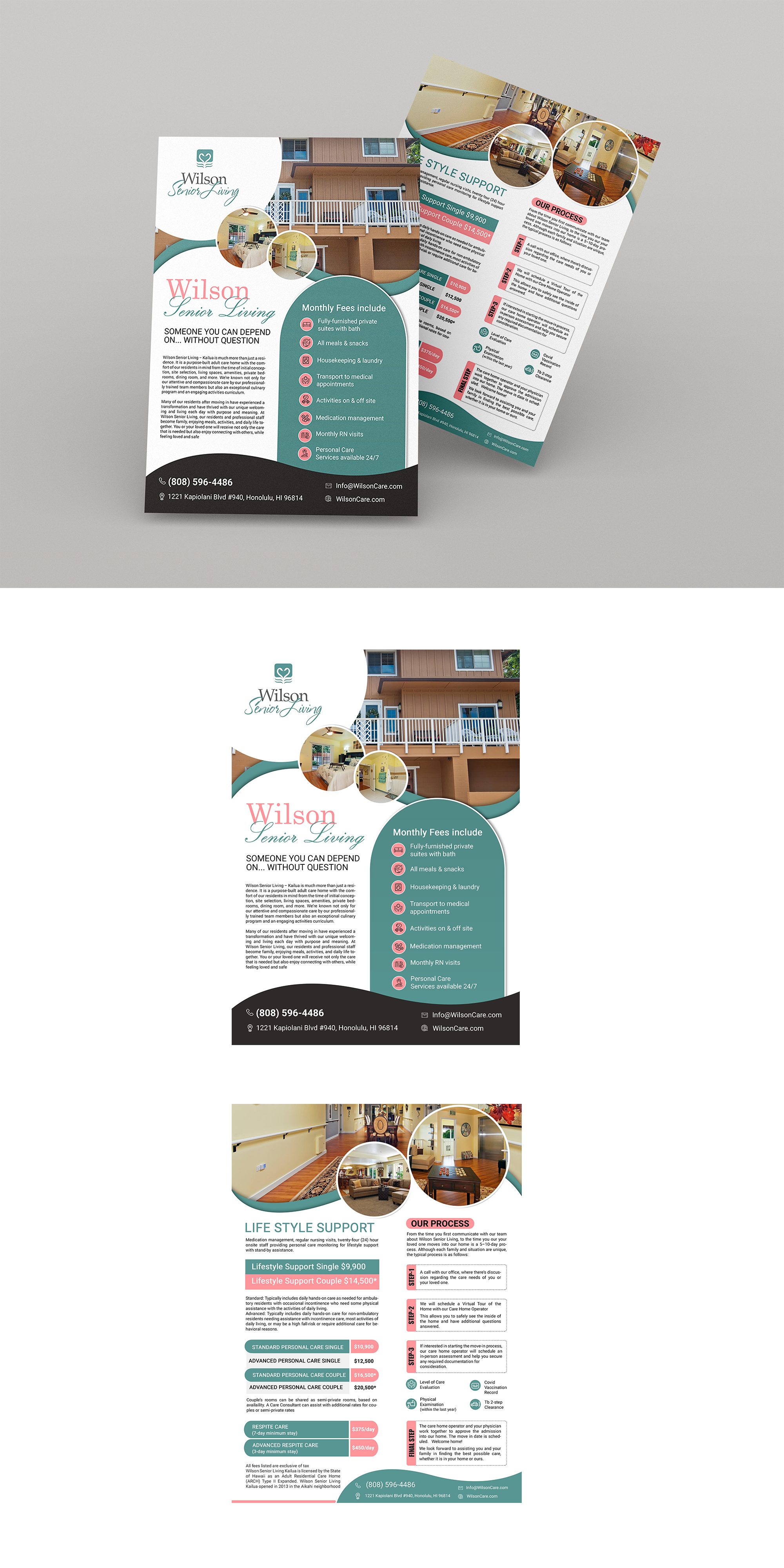 Flyer Design by Design Motion for Wilson Care Group | Design #28842728