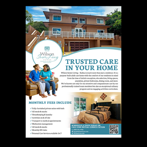 Flyer Design by Mosaic for Wilson Care Group | Design: #28813279