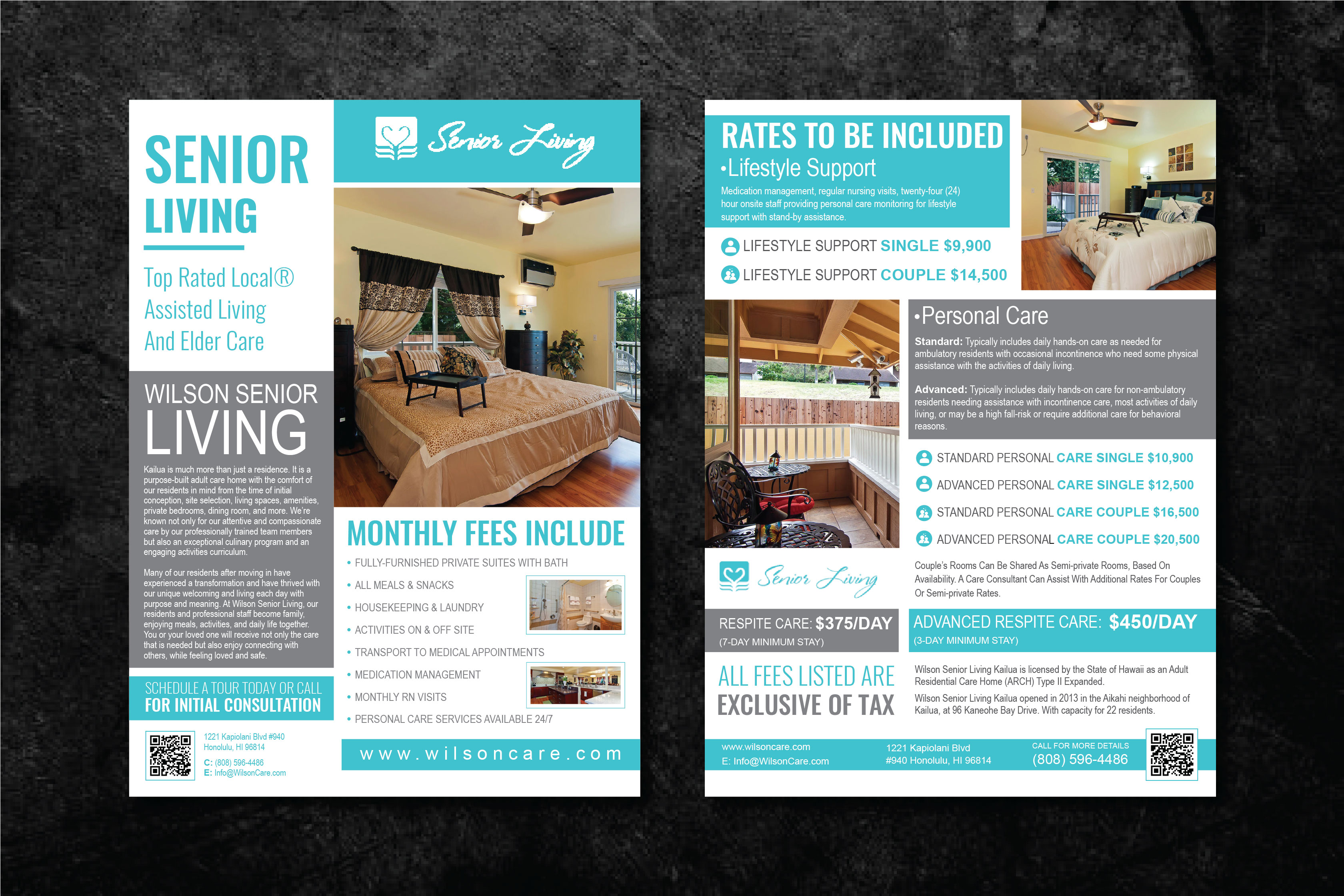 Flyer Design by artbitin for Wilson Care Group | Design #28814321