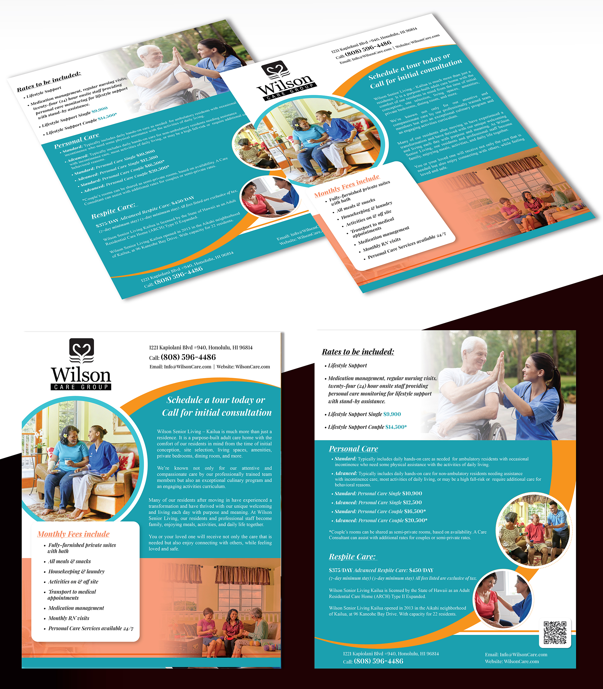 Flyer Design by creativemood438 for Wilson Care Group | Design #28832434