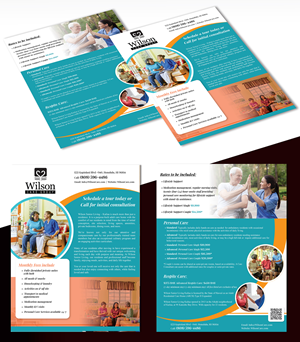 Design de Flyer par creativemood438 pour Wilson Care Group | Design : #28832434