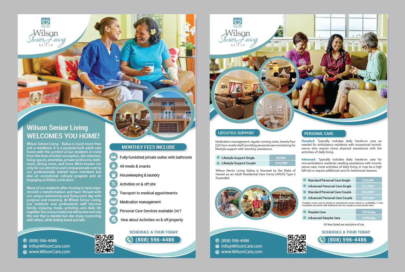 Flyer Design by alex989 for Wilson Care Group | Design #29099351