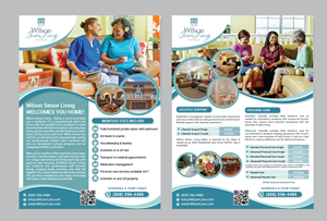 Design de Flyer par alex989 pour Wilson Care Group | Design : #29104749