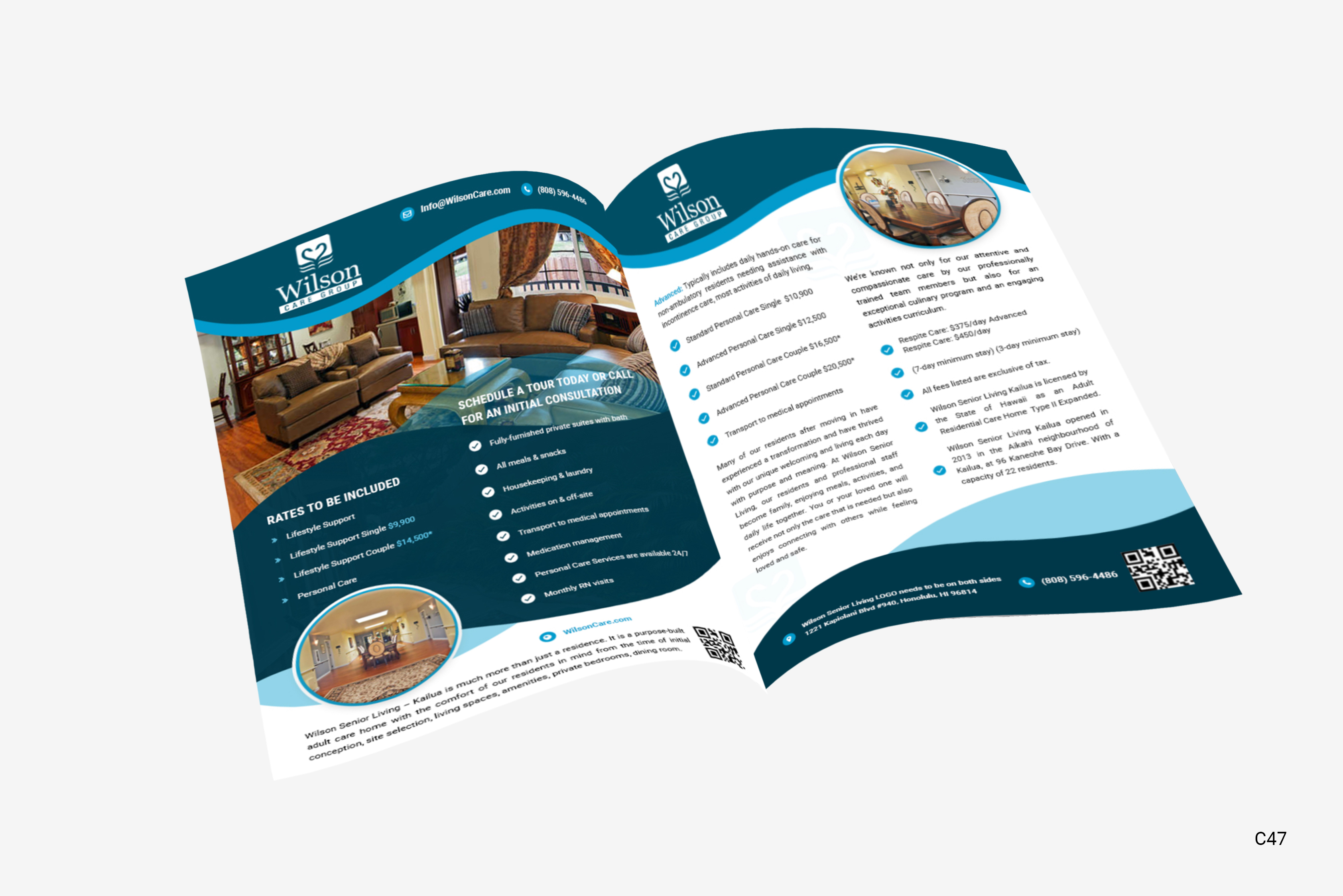 Design de Flyer par pb pour Wilson Care Group | Design #28820088