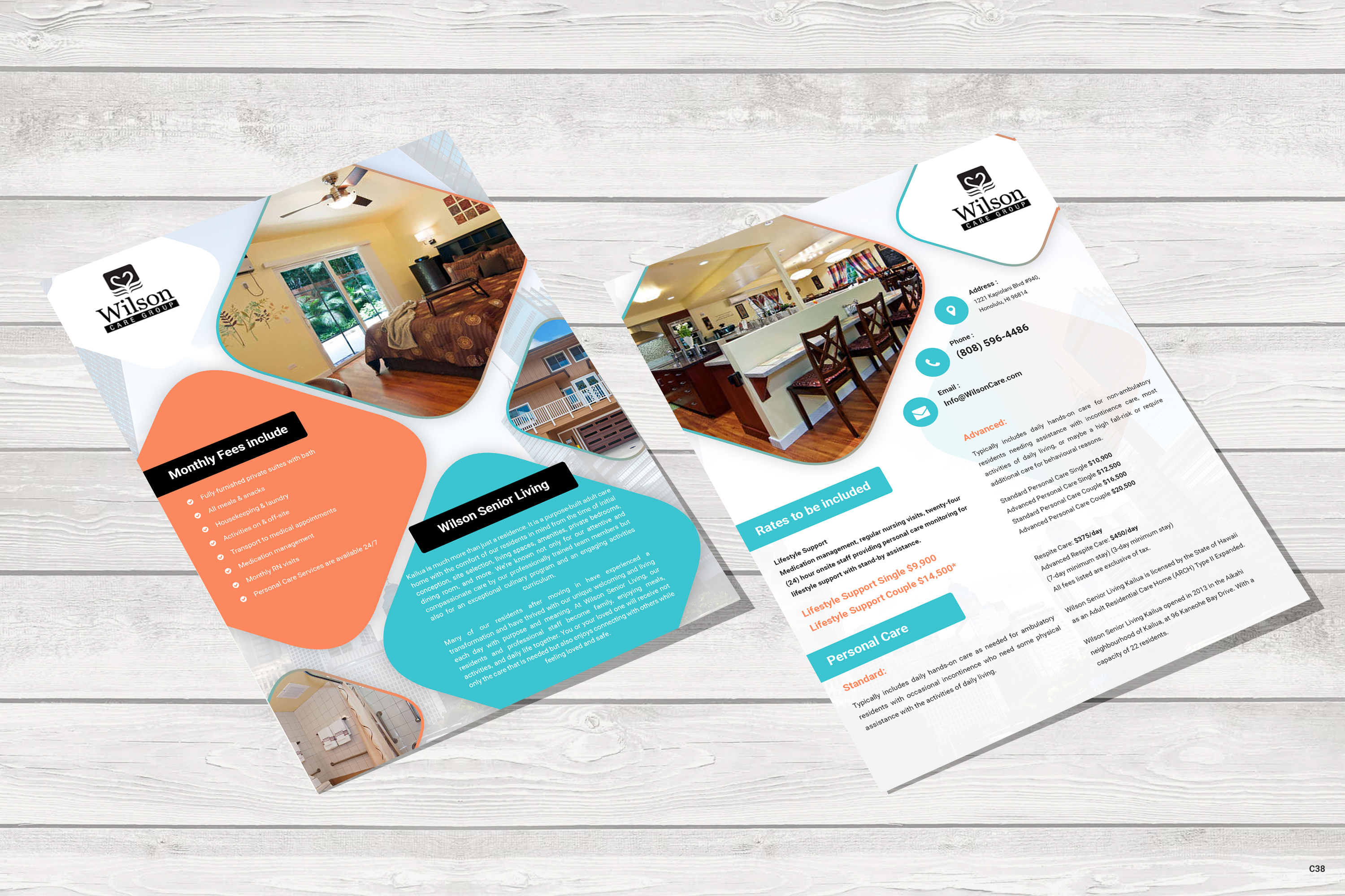 Flyer Design by pb for Wilson Care Group | Design #28829390