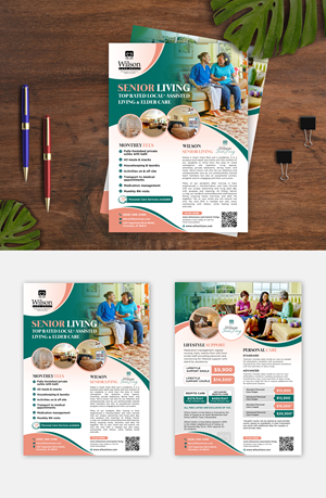 Flyer Design by debdesign for Wilson Care Group | Design: #28812708