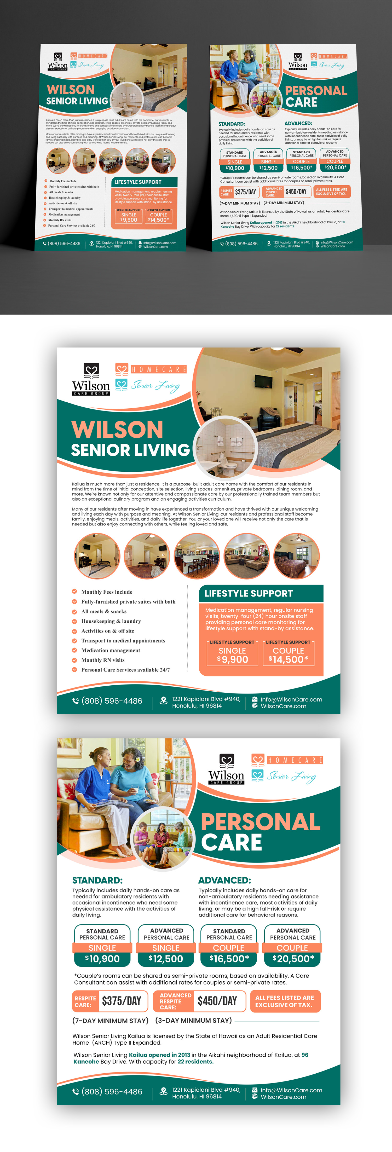 Flyer Design by debdesign for Wilson Care Group | Design #28813163