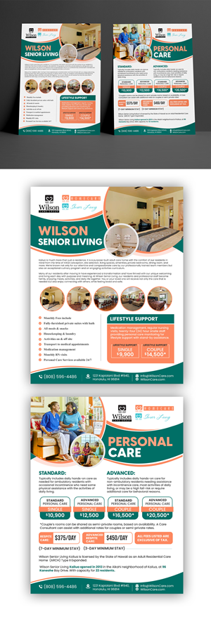 Flyer Design by debdesign for Wilson Care Group | Design: #28813163