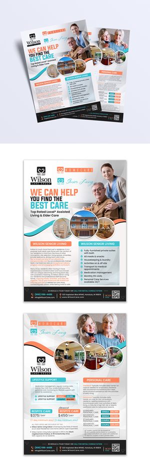 Flyer Design by debdesign for Wilson Care Group | Design: #28813327
